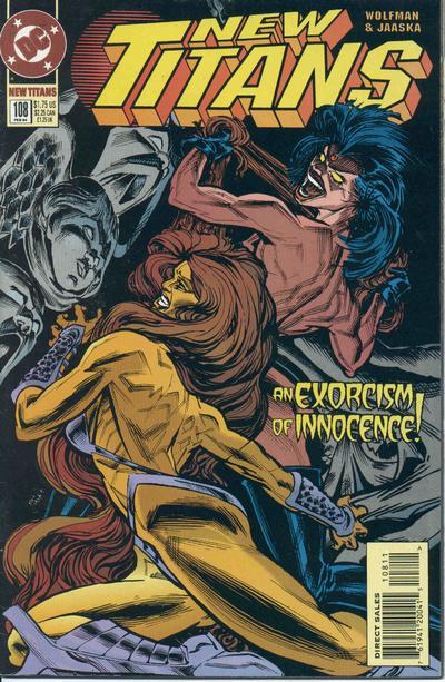 New Titans #108, couverture