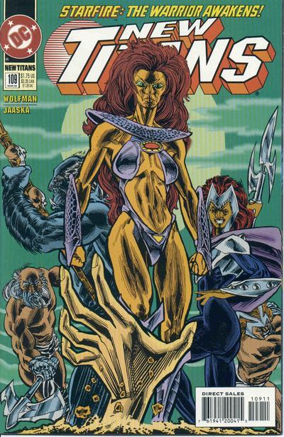 New Titans #109, couverture