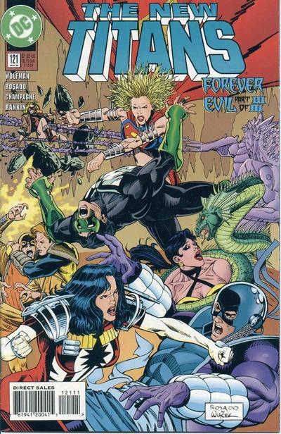 New Titans #121, couverture