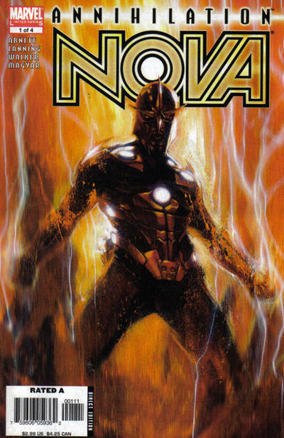 Annihilation: Nova #1-4 - Complete Set, couverture