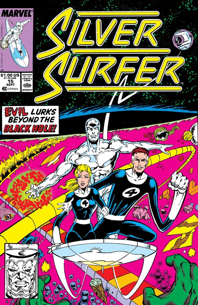 Silver Surfer #15, couverture