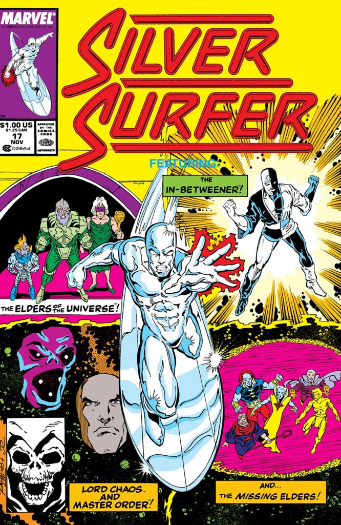 Silver Surfer #17, couverture