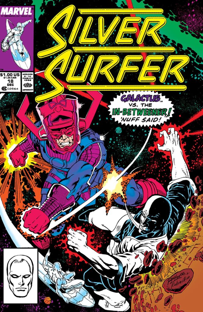 Silver Surfer #18, couverture