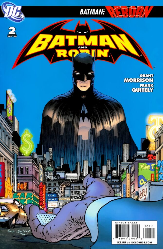 Batman And Robin #2, couverture