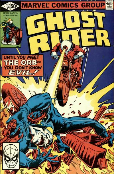 Ghost Rider #54, couverture
