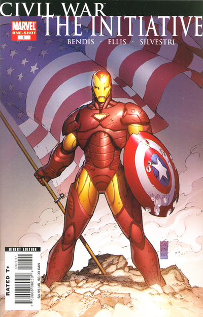 Civil War: The Initiative, couverture