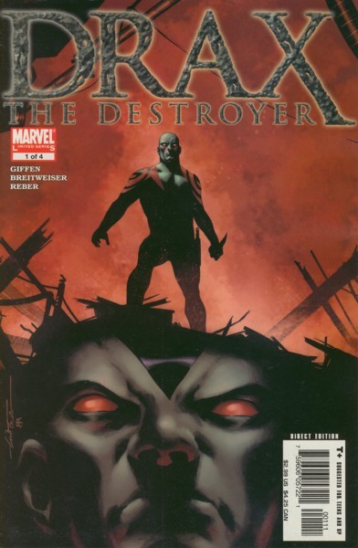Drax The Destroyer #1-4 - Complete Set, couverture