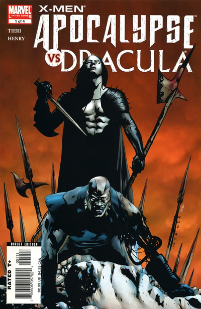 X-Men: Apocalypse/Dracula #1-4 - Complete Set, couverture