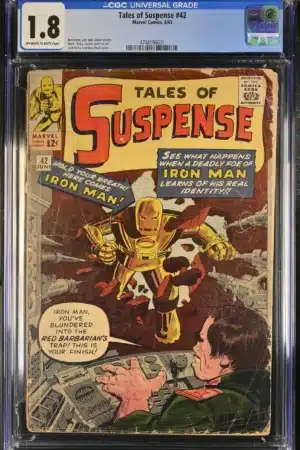 TALES OF SUSPENSE (1959) #42 CGC GD 1.8 Marvel lecubeacomics.com