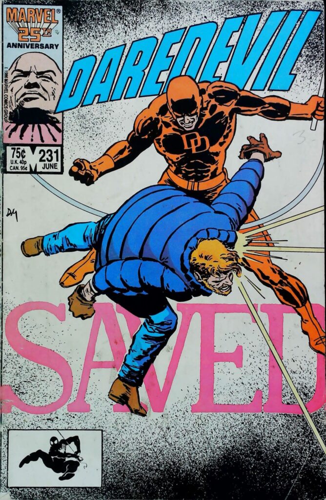 Daredevil #231, exemplaire VG 4.0, recto