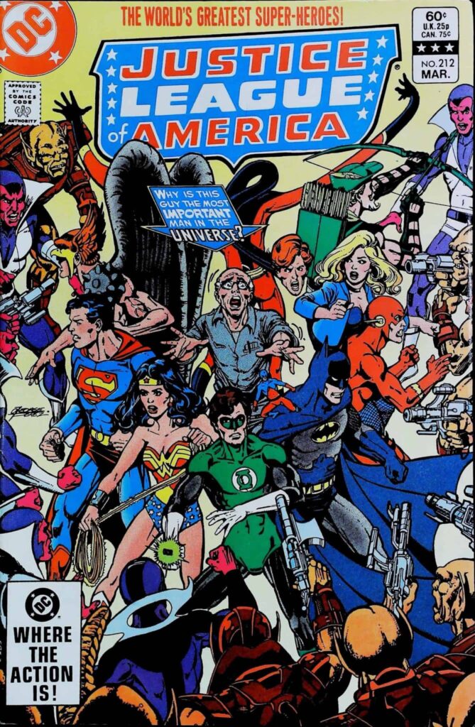 Justice League Of America #212, vue de l'exemplaire