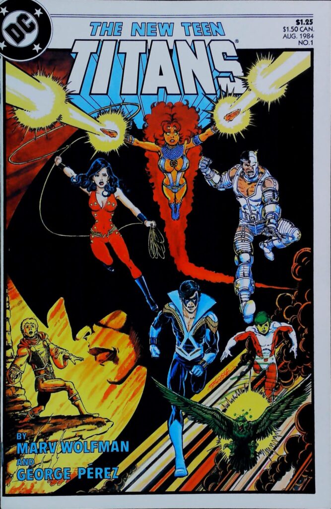 New Teen Titans #1, vue de l'exemplaire