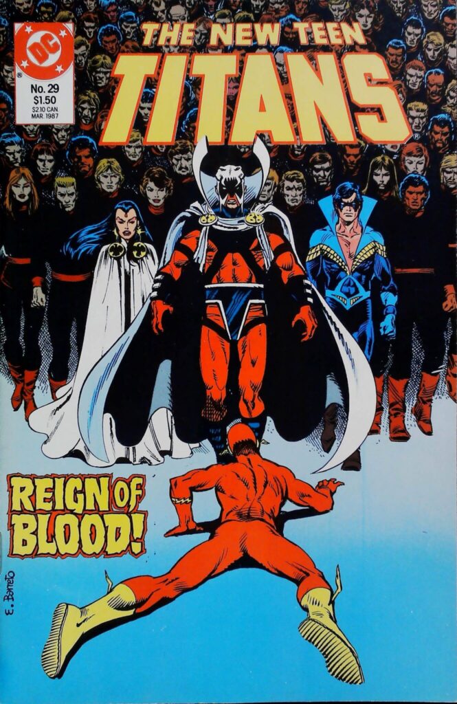 New Teen Titans #29, vue de l'exemplaire