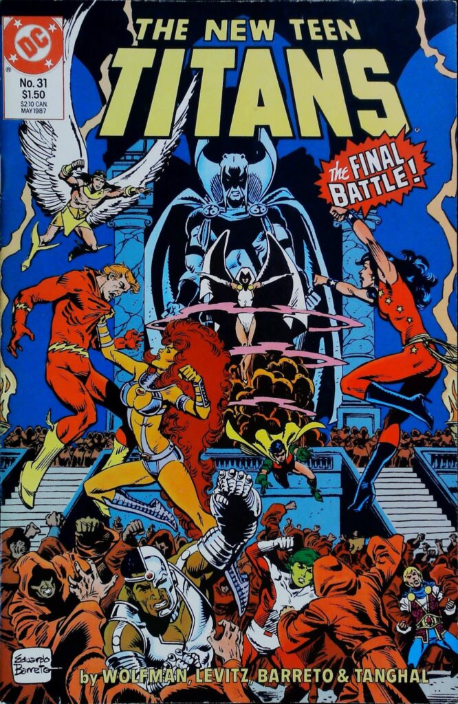 New Teen Titans #31, vue de l'exemplaire