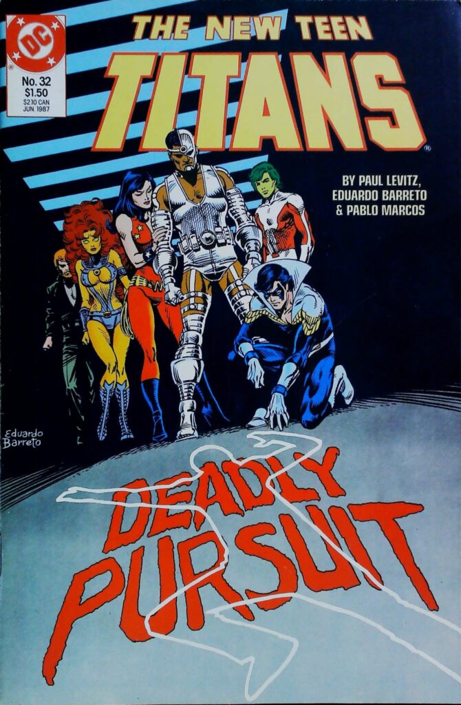 New Teen Titans #32, vue de l'exemplaire
