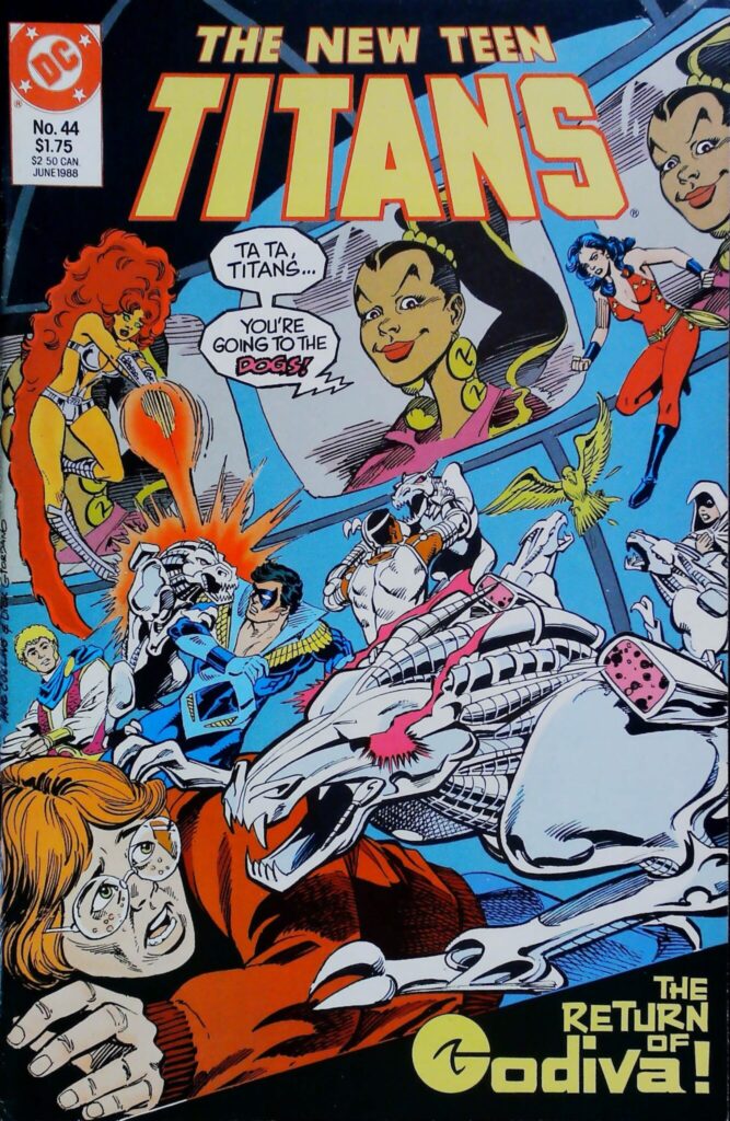 New Teen Titans #44, vue de l'exemplaire