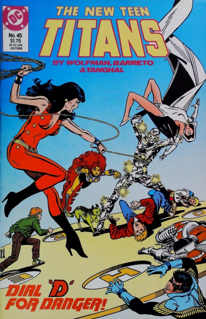 New Teen Titans #45, vue de l'exemplaire