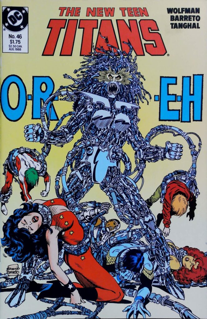New Teen Titans #46, vue de l'exemplaire