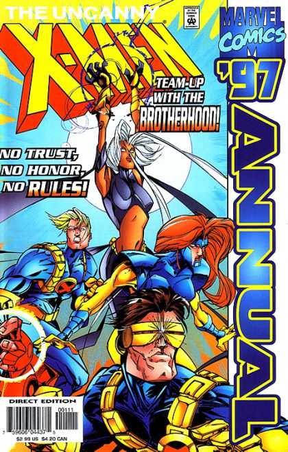 Uncanny X-Men Annual 1997, vue de l'exemplaire
